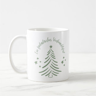 Caneca De Café Frohe Weihnachten