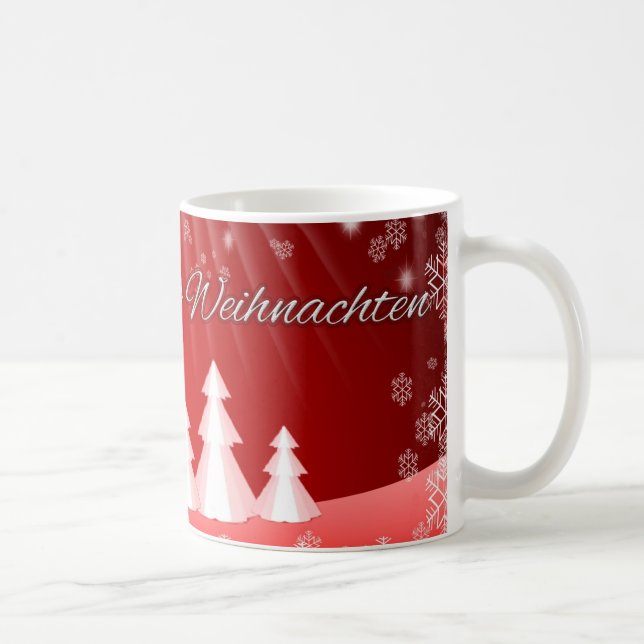 Caneca De Café Fröhliche Weihnachten Feliz Natal (Direita)