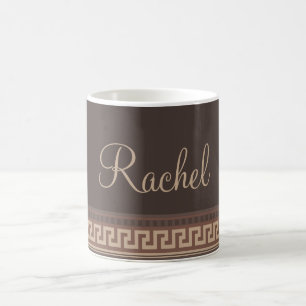 Caneca De Café Fronteira chave grega