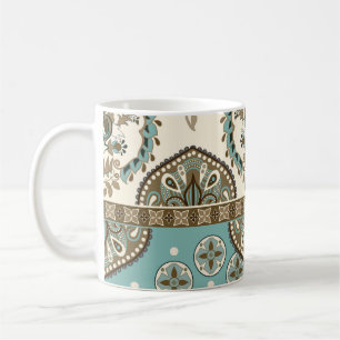 Caneca De Café Fronteira Decorcional do Estilo Marroquino