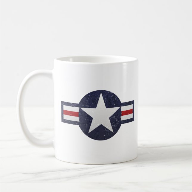 Caneca De Café Fronteira Nacional da Aviação Militar dos Estados  (Esquerda)
