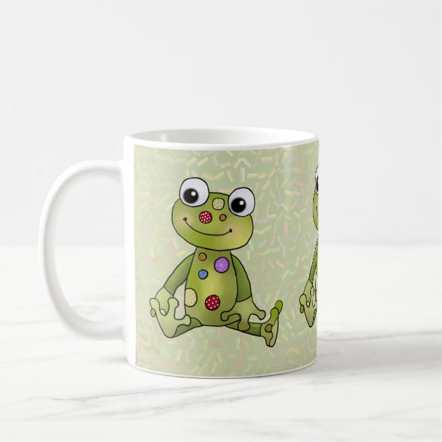 Caneca De Café Frosch mit Punkten (Esquerda)