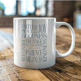 Caneca De Café Fruitage of the Spirit Galatians 5