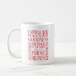 Caneca De Café Fruitage of the Spirit Galatians 5