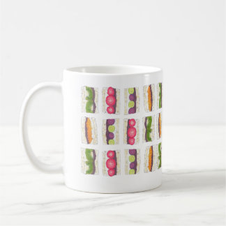 Caneca De Café Fruits Sandwiches