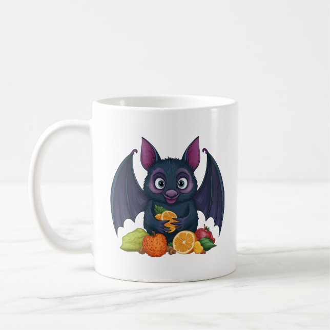 Caneca De Café Fruta Bat (Esquerda)