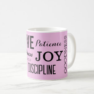 Caneca De Café Fruta Cristã Do Espírito, Galatianos 5:22-23