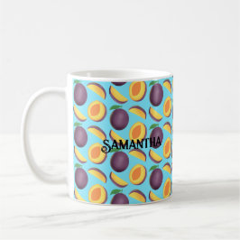 Caneca De Café Fruta de ameixa