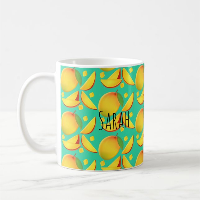 Caneca De Café Fruta de Mango (Esquerda)