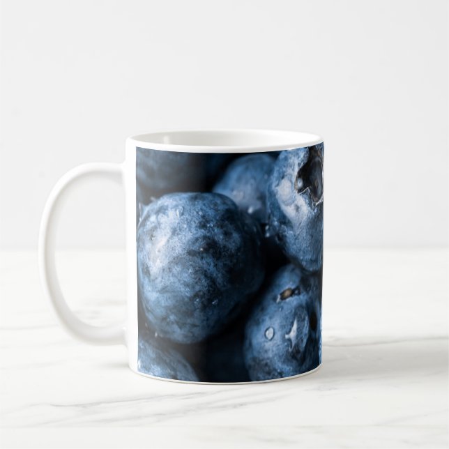 Caneca De Café Fruta de mirtilos (Esquerda)