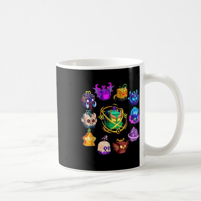 Caneca De Café Fruta De Sangue De Mitos Para O Aniversário (Direita)