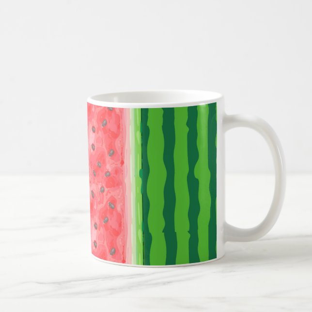 Caneca De Café Fruta de Verão fresca de melancia (Direita)