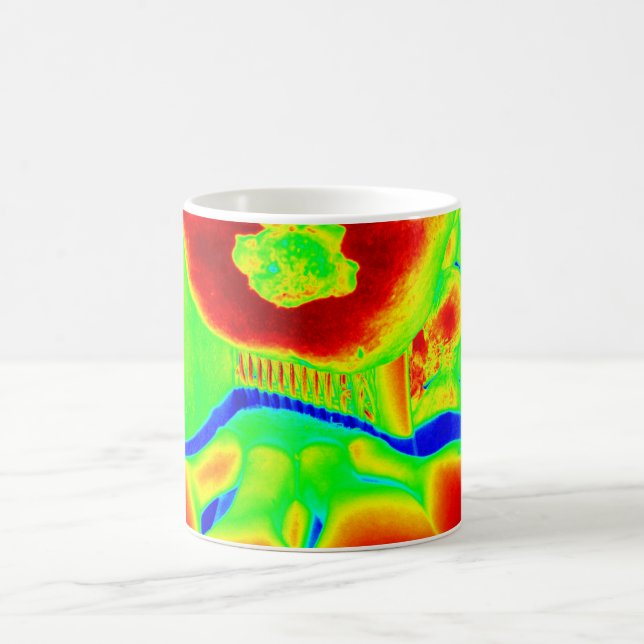 Caneca De Café fruta fluorescente (Centro)