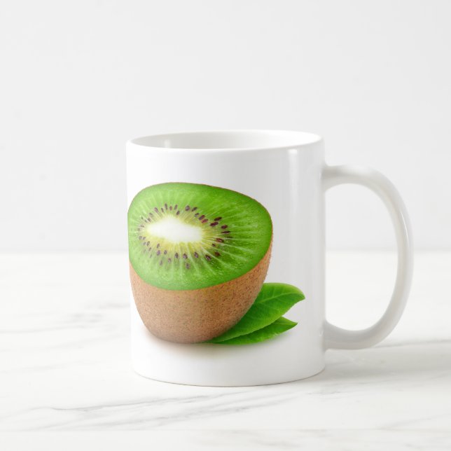 Caneca De Café Fruta Kiwi (Direita)