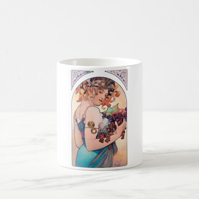 Caneca De Café Fruta, Mucha (Centro)