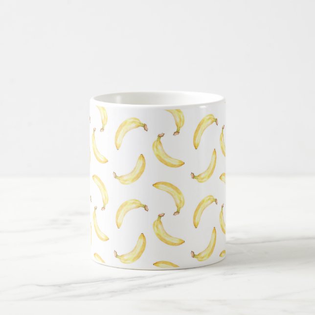 Caneca De Café Frutas Amarelas Bananas (Centro)