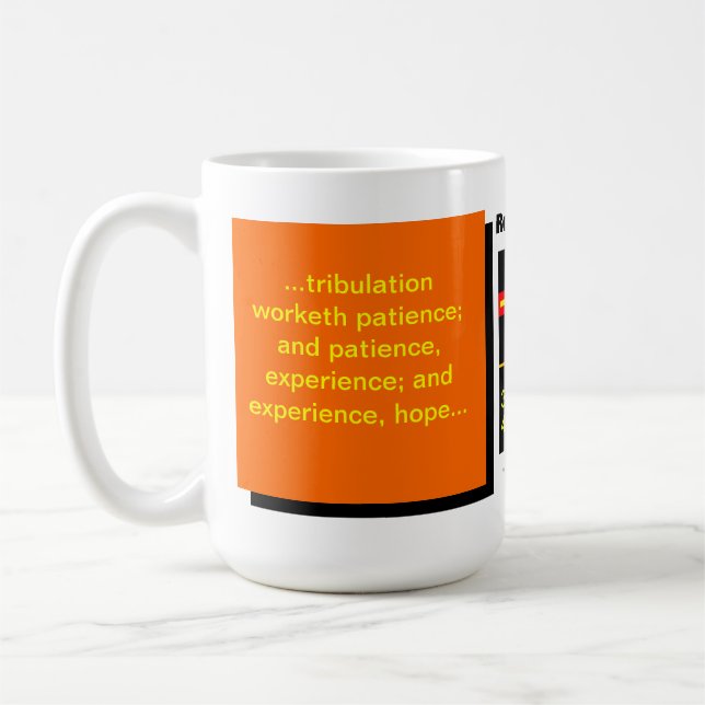 Caneca De Café "Frutas da tribulação " (Esquerda)