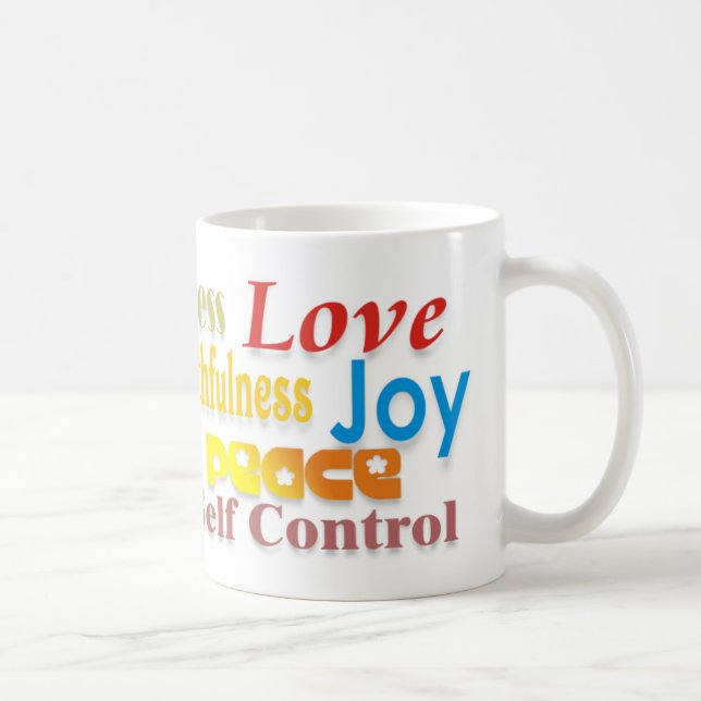 Caneca De Café Frutas do Espírito (Direita)