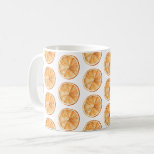 Caneca De Café Frutas Laranjas
