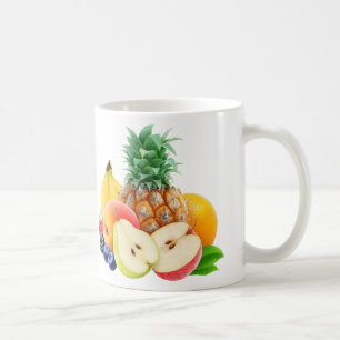 Caneca De Café Frutas tropicais