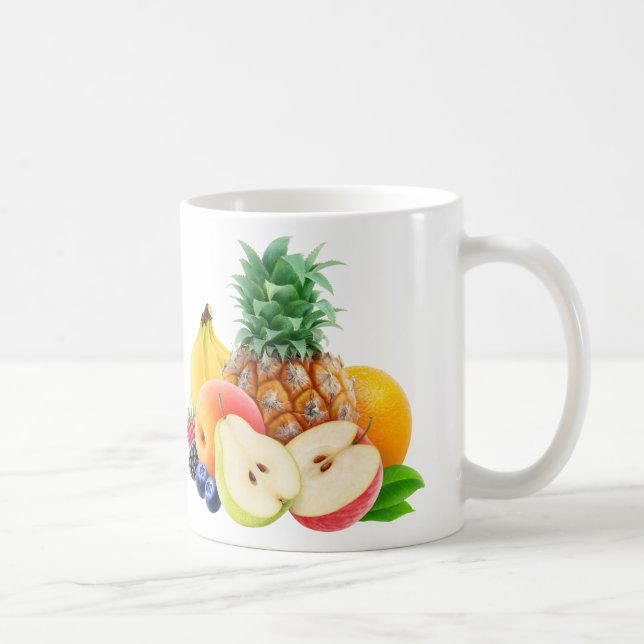 Caneca De Café Frutas tropicais (Direita)