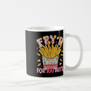 Caneca De Café Fryd Meu Cérebro Por 100 Dias Professores Crianças