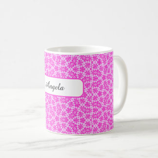 Caneca De Café Fuchsia Flowers