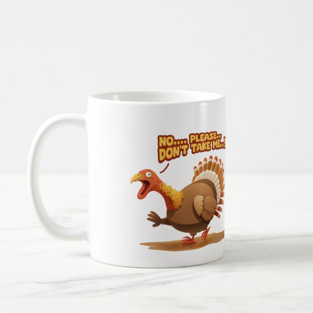 Caneca De Café Fugindo Mug (Esquerda)