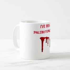 Caneca De Café Fui flebotomizado!