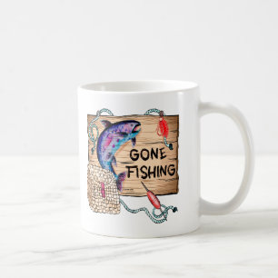 Caneca De Café Fui Pescar