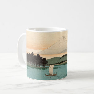Caneca De Café Fukeiga 4 - Ukiyo-e Japonês Vintage