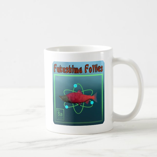 Caneca De Café Fukushima Follies (Direita)