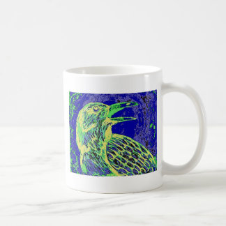 Caneca De Café fulgor do dia do corvo