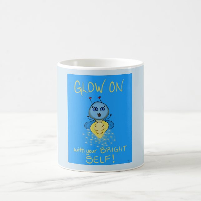 Caneca De Café Fulgor sobre com seu auto brilhante! (Centro)