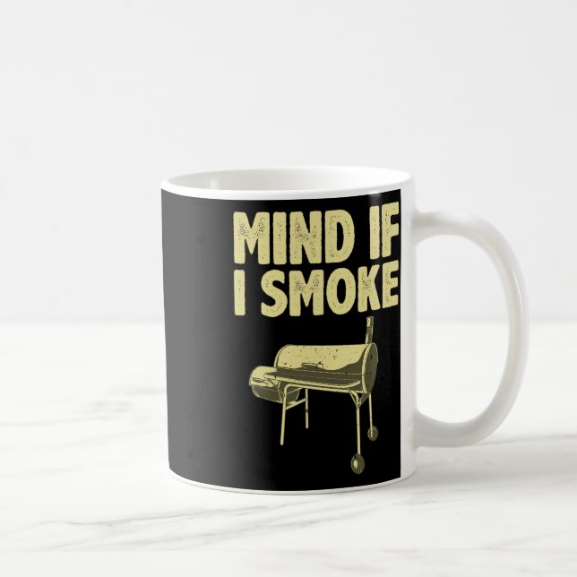 Caneca De Café Fumar Para Pais Masculinos Churrasco De Carne Comi (Direita)