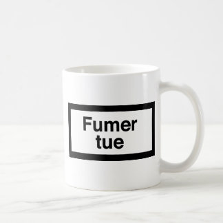 Caneca De Café Fumer tue