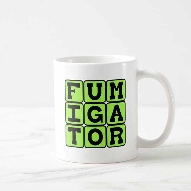 Caneca De Café Fumigador, Mata Moscas (Direita)