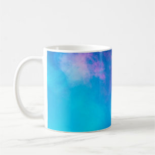 Caneca De Café Fumos cor-de-rosa e azuis   Zazzle_Growth.