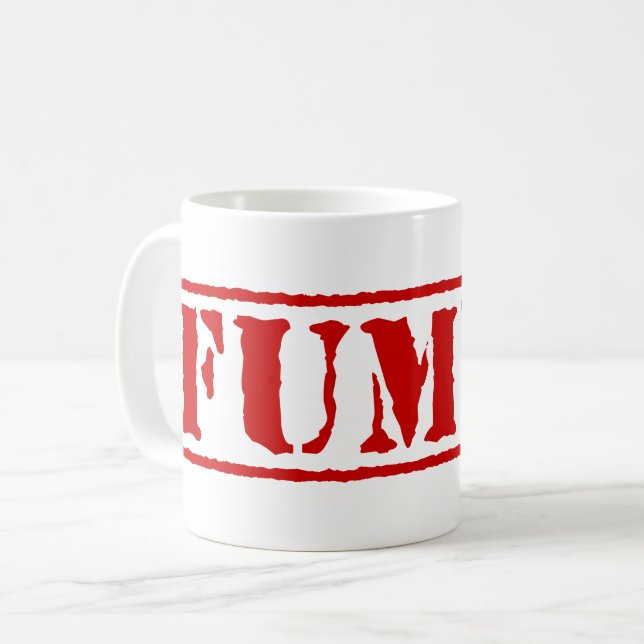 CANECA DE CAFÉ FUMTU (Frente Esquerda)