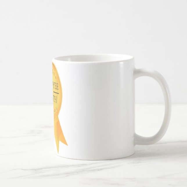 Caneca De Café Funcionário Do crachá Do Mês (Direita)