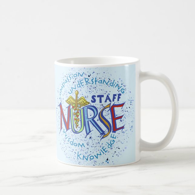 Caneca De Café Funcionarios Nurse Motto (Direita)