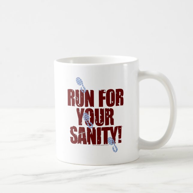 Caneca De Café Funcione para seus presentes da sanidade na cor! (Direita)