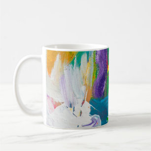 Caneca De Café Fundo abstrato. abstrato,acrílico,ar