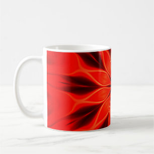Caneca De Café fundo abstrato. Caleidosco oriental geométrico