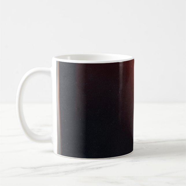 Caneca De Café Fundo abstrato preto. Efeito fotográfico. Retro fi (Esquerda)