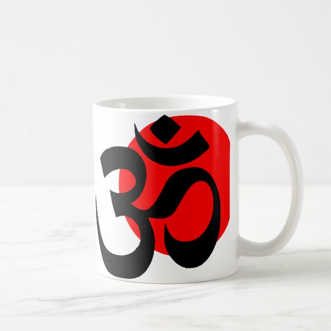 Caneca De Café Fundo branco Ohm (Direita)