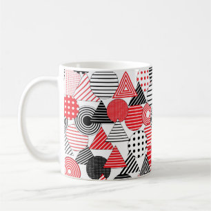Caneca De Café fundo de abstrato de vintage sem falhas. Dotado e