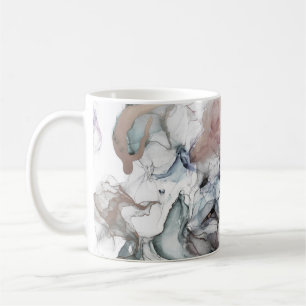 Caneca De Café Fundo de álcool. Cinzas e chaminés negras. Ice Bac