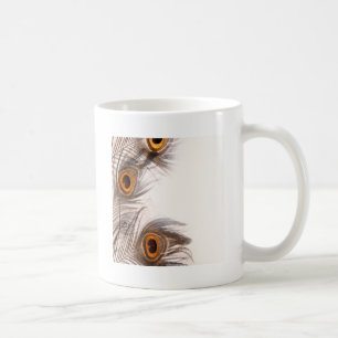 Caneca De Café fundo de paciock Feathery