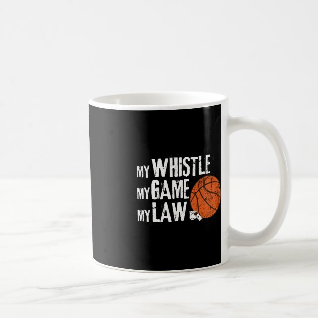 Caneca De Café Funerário Ref Hoops - Referência de Basquete 1 (Direita)